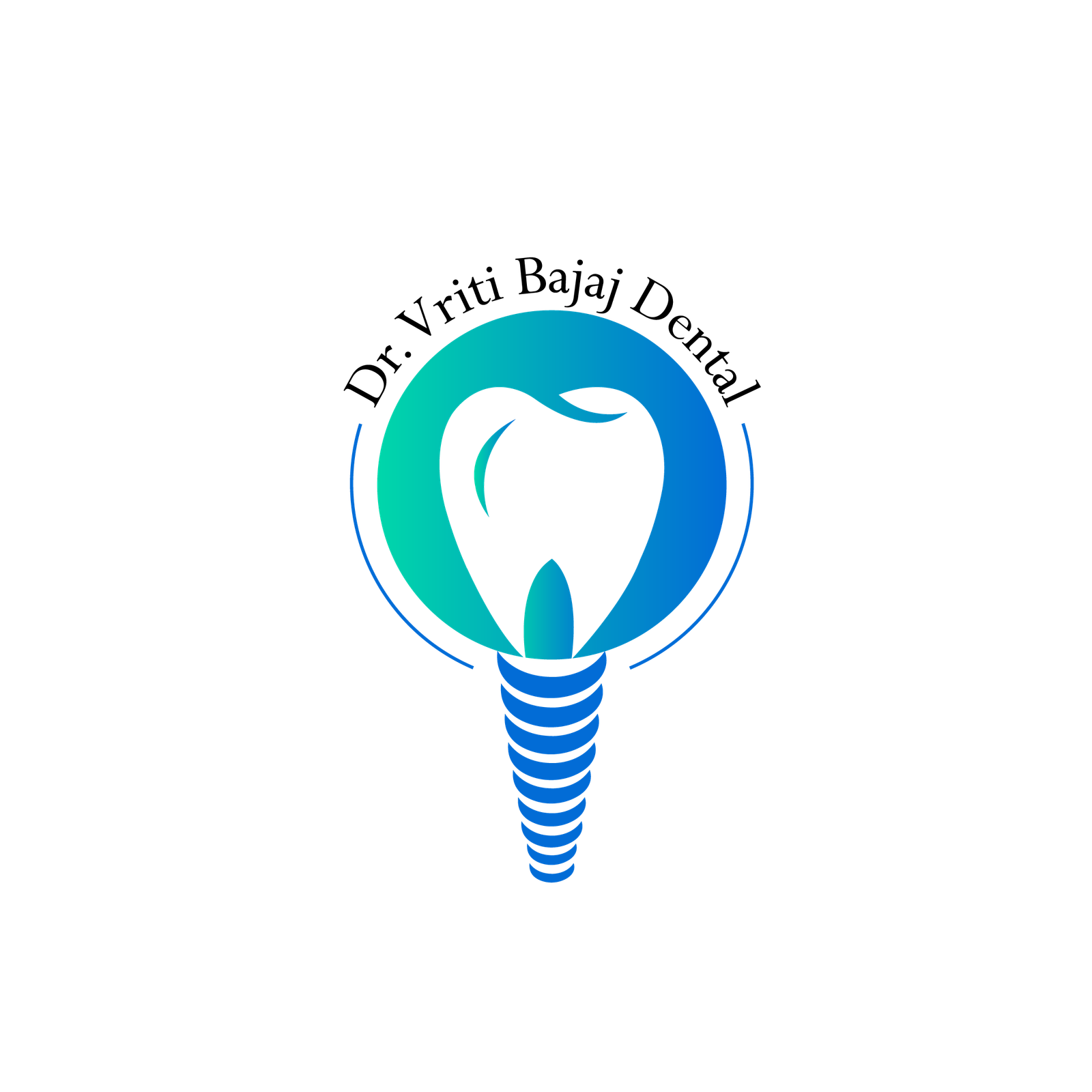Dr. Vriti Bajaj Dental Logo